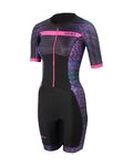 ZONE3 Cycling skinsuit - ACTIVATE+ - black/pink