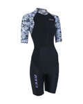 ZONE3 Cycling skinsuit - LAVA - black/blue