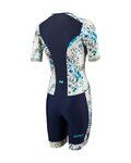 ZONE3 Cycling skinsuit - ACTIVATE+ - blue/white