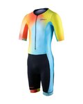 ZONE3 Cycling skinsuit - ACTIVATE+  - black/blue/yellow