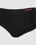 ZONE3 Cycling boxer shorts - SEAMLESS SUPPORT BRIEFS - black