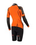 ZONE3 Cycling skinsuit - VERSA - black/orange