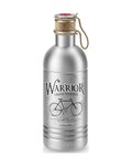 ELITE Cycling water bottle - FĽAŠA EROICA 600 WARRIOR - silver