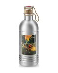 ELITE Cycling water bottle - FĽAŠA EROICA 600 BICILETTE MILANO - silver