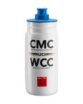 ELITE Cycling water bottle - FLY 550 CMC-WCC - white