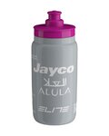 ELITE Cycling water bottle - FLY TEAM JAYCO ALULA 550 - grey/purple