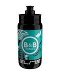 ELITE Cycling water bottle - FLY 550 B&B HOTELS - black/green
