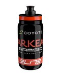 ELITE Cycling water bottle - FLY ARKEA SAMSIC - red/black