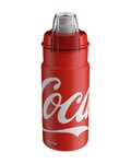 ELITE Cycling water bottle - JET PLUS 550 COCA COLA - red