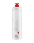 ELITE Cycling water bottle - JET 750 - transparent/red