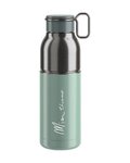 ELITE Cycling water bottle - MIA THERMO 550 - light green/silver