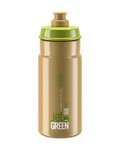 ELITE Cycling water bottle - JET GREEN 550 - brown