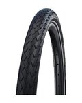 SCHWALBE tyre - MARATHON 26x1.25 (32-559) TWIN SKIN GREEN GUARD - black
