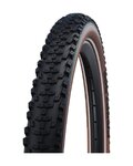 SCHWALBE tyre - SMART SAM 27.5x2.25 PERFORMANCE 67EPI - black/brown