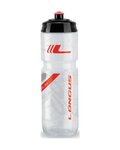 LONGUS Cycling water bottle - TESA 800ml - transparent/red