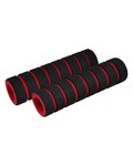 LONGUS grips - FOUMY - black/red