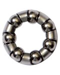 LONGUS wreath - WREATH 1/4"x7 - silver
