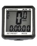 LONGUS cycling computer - CYKLO COMPUTER AX-3 - black