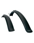 LONGUS mudguard - FENDER SET 24-26 DU - black