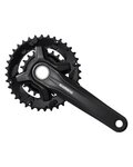 SHIMANO cranks with chainring - ALTUS FC-MT210 OEM 46-30 2x9 - black