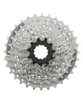 SHIMANO cassette - CASSETTE HG201 9 11-34 - silver