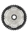 SHIMANO cassette - HG400 - silver/black