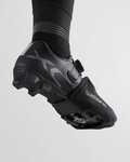 SHIMANO Cycling shoe covers - DUAL SOFTSHELL TOE - black