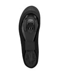 SHIMANO Cycling shoe covers - DUAL SOFTSHELL - black