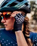 SHIMANO Cycling fingerless gloves - SUMIRE - black