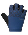 SHIMANO Cycling fingerless gloves - SUMIRE - blue