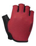 SHIMANO Cycling fingerless gloves - AIRWAY - red