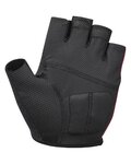 SHIMANO Cycling fingerless gloves - AIRWAY - red