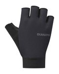 SHIMANO Cycling fingerless gloves - EXPLORER - black