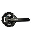 SHIMANO cranks with chainring - ALTUS 175mm 36/22 - black