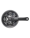 SHIMANO cranks with chainring - ACERA 175mm 42/32/22 - black