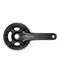 SHIMANO cranks with chainring - DEORE M6000 175mm 38/28 - black