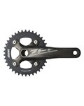 SHIMANO cranks with chainring - ZEE M645 165mm - black
