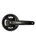 SHIMANO cranks with chainring - ALTUS MT101 75mm 36/22 - black