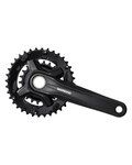SHIMANO cranks with chainring - ALTUS M210 175mm 36/22 - black
