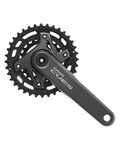 SHIMANO cranks with chainring - CUES U6000-2 175mm 36/22 - black