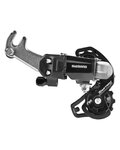 SHIMANO rear derailleur - TOURNEY TY200GS HOOK - black