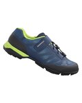 SHIMANO Cycling shoes - SH-MT502 - yellow/blue