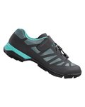 SHIMANO Cycling shoes - SH-MT502 - light blue/grey