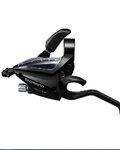 SHIMANO shift and brake lever - EF500 LEFT 3 - black