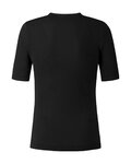SHIMANO Cycling short sleeve t-shirt - VERTEX SS - black