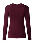 SHIMANO Cycling long sleeve t-shirt - VERTEX LONG - bordeaux