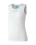 SHIMANO Cycling sleeve less t-shirt - VERTEX SL - white