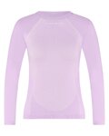 SHIMANO Cycling long sleeve t-shirt - VERTEX LONG - pink