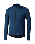 SHIMANO Cycling thermal jacket - BEAUFORT LIGHT - blue