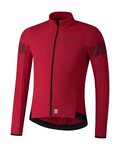 SHIMANO Cycling thermal jacket - BEAUFORT LIGHT - red